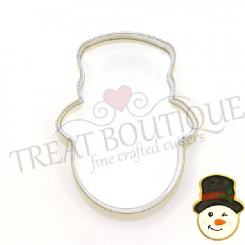 COOKIE CUTTER SNOWMAN FACE 9.5*7.5CM COOKIE CUTTER SNOWMAN FACE 9.5*7.5CM